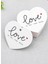 60AD 6X5CM Love Is All You Need Yazılı Delikli Sallama Etiket Teşekkür Kartı Giyim Paketleme Kartı 3