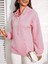 Kadın Uzun Kollu Kapşonlu Bağcıklı Cepli Capitone Sweatshirt 3