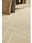 Geometrik Çizgiler Modern Tasarımlar Iskandinav Dokuma Taban Iç ve Dış Mekan Ince Sisal Halı Bej 2