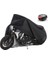 Honda Pcx 125-150 Siyah Motosiklet Brandası Topcase Arka Çanta Uyumlu Branda Örtü 4