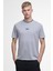B.ıntl Logo Tipped T-Shirt GY51 Pale Slate 1