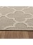 Geometrik Çizgiler Modern Tasarımlar Iskandinav Dokuma Taban Iç ve Dış Mekan Ince Sisal Halı Bej 5