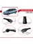 Renault Megane Grand Tour 2002-2008 Arası ile Uyumlu Ace-1 Ara Atkı Tavan Barı Siyah 2 Adet 4