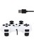 Kablolu Pc Gamepad – D-Input & X-Input Destekli Titreşimli USB Oyun Kolu Beyaz 3