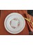 Inci Stoneware Pasta Takımı 12 Parça Servis ve Pasta Tabağı 6 Kişilik 2