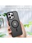 Apple iPhone 16 Pro Kılıf Mat Magsafe Şarj Özellikli Hassas Butonlu Yumuşak Renkli Kenarlı Kapak + Ekran Koruyucu Cam Set 2in1 2