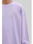 Erkek Sweatshirt Lila 4