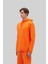 Erkek Sweatshirt Turuncu 4