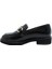 Deri Sıyah Loafer Düz 780 10 V2 2