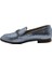 Deri Gumus Loafer Düz 04 2016 80 2