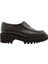 Deri Kahve Loafer Düz 780 14 1
