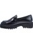 Deri Sıyah Loafer Düz 780 23 2