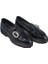 Deri Sıyah Loafer Düz 780 23 3