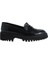 Deri Sıyah Loafer Düz 780 15 1