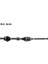 VKJC8416 Ön Aks Sağ Komple Kuga I 2.0 Tdcı Power. Otomatik (Uzunluk 984,5 mm Dişli Olcusu M22×1,5 Dıs Dişli 27 Iç Dişli 28 Conta 63MM) 1