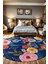 Şönil Halı, Makinada Yıkanabilir, Kaymaz Dokuma Taban, Modern & Dekoratif Tasarım FR821 2
