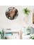 Modern Minimalist Mermer Dokulu Sessiz Kara Duvar Saati (Yurt Dışından) 5