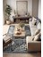 Şönil Halı, Makinada Yıkanabilir, Kaymaz Dokuma Taban, Modern & Dekoratif Tasarım FR455 2
