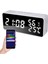 Yatak Odası Alarm Saat 5 Alarm LED Ekranlı Tarih ve Sıcaklık Gösteren (Yurt Dışından) 1