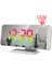 Dijital Prksiyon Alarm Saatleri Dinamik Rgb Işığı Çift Alarm Ayarı (Yurt Dışından) 1