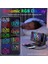 Dijital Prksiyon Alarm Saatleri Dinamik Rgb Işığı Çift Alarm Ayarı (Yurt Dışından) 5