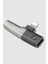 OT107L Lightning To 3.5mm ve Lightning Çıkış Dönüştürücü 1