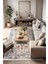 Şönil Halı, Makinada Yıkanabilir, Kaymaz Dokuma Taban, Modern & Dekoratif Tasarım FR587 2
