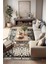 Şönil Halı, Makinada Yıkanabilir, Kaymaz Dokuma Taban, Modern & Dekoratif Tasarım FR989 2