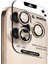 iPhone 16 Pro / 16 Pro Max ile Uyumlu Orijinal Safir Cam (%99.9 Saflıkta Gerçek Safir) Cihazın Kendi Lensleri ile Aynı Materyal Lens Koruyucu Kamera Camı (Desert Titanyum) 1
