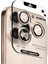 iPhone 16 Pro / 16 Pro Max ile Uyumlu Orijinal Safir Cam (%99.9 Saflıkta Gerçek Safir) Cihazın Kendi Lensleri ile Aynı Materyal Lens Koruyucu Kamera Camı (Desert Titanyum) 2