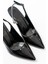 Shoes ST-1153 Günlük Arkası Açık 9 cm Topuklu Kadın Ayakkabı 2
