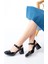 Shoes İNF-40450 Rugan Günlük Arkası Açık Topuklu Ayakkabı 1