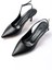 Shoes ST-1152 Rugan Günlük 7 cm Topuklu Kadın Ayakkabı 4