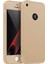 Apple iPhone 5 / 5s Için Kılıf Double Dip 360 Protective Gold [Apple iPhone 5 / 5s ile Uyumlu Kılıf - Gold] 1