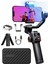 Isteady M6 Kit 3 Eksenli Cep Telefonu Stabilizatörü, Manyetik Aı Izleyicili Gimbal Akıllı Telefon, Ayarlanabilir Cct/rgb Dolum Işığı, 0,91 Inç OLED Ekran, Maks. Taşıma Kapasitesi 400 G, Volgging 1