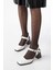 Shoes İNF-40450 Rugan Günlük Arkası Açık Topuklu Ayakkabı 1