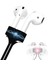 Boyun Askı Ipi Tutucu Silikon Ip Basic Siyah Apple Airpods 1 2 Airpods 3 Airpods Pro ile Uyumlu Ürün 1