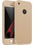 Apple iPhone 5 / 5s Için Kılıf Double Dip 360 Protective Gold [Apple iPhone 5 / 5s ile Uyumlu Kılıf - Gold] 3