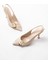 Shoes İNF-1151 Günlük Arkası Açık Topuklu Ayakkabı 3