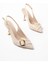 Shoes İNF-1151 Günlük Arkası Açık Topuklu Ayakkabı 4