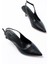Shoes ST-1152 Rugan Günlük 7 cm Topuklu Kadın Ayakkabı 3