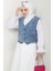 Asyel Kot Yelek 1430 - Buz Mavi 1