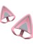 Kitty Ears V2 - Universal Fit Clip-On Kitty Ears Kulaklıklar Için (Clip-On Kitty Ears, Çok Yönlü, Ayarlanabilir Bantlar, 26 G Hafif Birinci Sınıf Silikon) Pembe 3