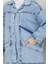 Çift Cepli Oversize Kot Ceket 1436 - Mavi 5