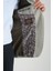 Odessa Erkek Haki Kendinden Desenli Mevsimlik Mono Yaka Slim Fit Blazer Ceket 4