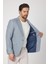 Alturo Erkek Bej Ilkbahar-Yaz Petek Desenli Regular Fit Blazer Ceket 4