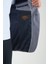 Odessa Erkek Haki Kendinden Desenli Mevsimlik Mono Yaka Slim Fit Blazer Ceket 4