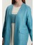 Jakarlı Içlik Ceket Aqua Ikili Takım 4