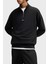 % 100 Pamuk Relaxed Fit Dik Yaka Logolu Sweat Erkek Sweat 50525881 001 1