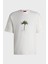 % 100 Pamuk Relaxed Fit Bisiklet Yaka Baskılı T Shirt Erkek T Shirt 50538972 102 5
